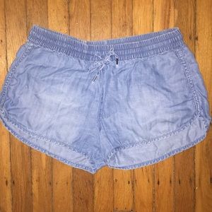 H&M chambray shorts sz 8